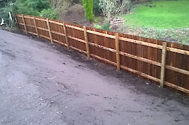 Fencing Nottingham Post & Rail Fence Example 1