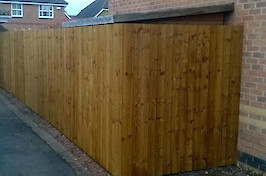 Fencing Nottingham Post & Rail Fence After Example 8